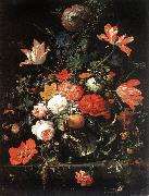 MIGNON, Abraham Flowers sye oil painting on canvas